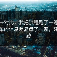 数据一对比，我把流程跑了一遍把出行打车的信息差复盘了一遍，建议收藏