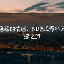那段隐藏的情感：51吃瓜爆料网的震撼之旅